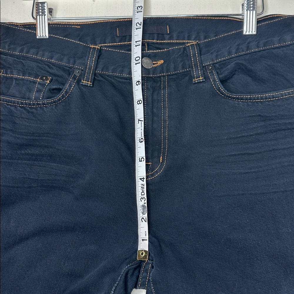 J Brand Women's Dark Wash Mid Rise Straight Leg Jeans Size 34‎ - Picture 12 of 15